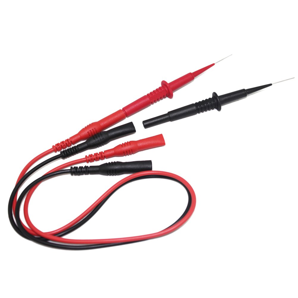 Sharp stainless steel needle test leads DMM FLUKE multimeter 600V1A 4mm