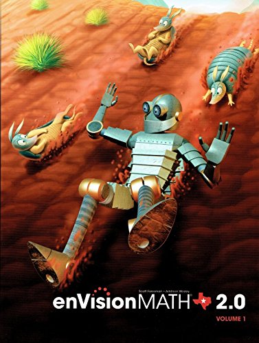 enVision Math 2.0, Grade 1, Vol. 1, Topics 1-8 0328767220 Book Cover