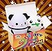 AOLIGE 2 PCs Squishies Slow Rising Jumbo Kawaii Cute Panda Creamy Scent Kids Party Toys Stress Reliever Toy
