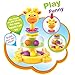 Baby Rattle KAWO Fun Cartoon Early Educational Handle and Spin Carousel Toy Gift for Infant