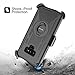 BENTOBEN Galaxy Note 9 Case, Shockproof Heavy Duty Rugged Hybrid Hard PC Cover Soft Silicone Bumper Full Body Protective Phone Case with Kickstand Belt Clip Holster for Samsung Galaxy Note 9,Black