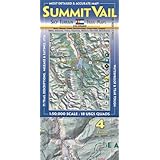 Summit, Vail &amp; Holy Cross Trail Map 4th Edition