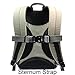 BRONZEMAN Sternum Strap Backpack Chest Harness - Nylon - Adjustable Universal - 6 (Black)