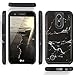 TJS Case for LG K20 Plus/LG K20 V/LG Harmony/LG Grace 4G LTE, Slim Hybrid Shockproof Impact Rugged Marble Case Armor Phone Cover (Stardust)