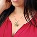 Sweet Romance Zodiac Sign Astrology Horoscope Pendant Necklace Birthday Gift - All 12 Sun Signs Available