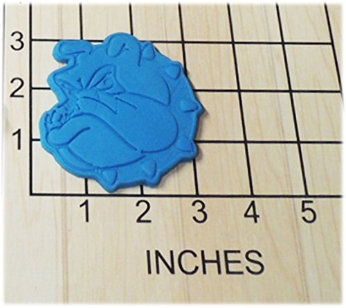Marine Corps Bulldog Shaped Fondant Cookie Cutter and Stamp #1155 - Thumbnail 2