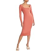 Forever 21 Womens Bodycon Long-Sleeve Dress