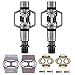 CRANKBROTHERs Crank Brothers Eggbeater 2 Hangtag Bike Pedals with Premium Cleats and Bicycle Shoe Shields Set (Black)thumb 4