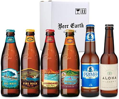 ハワイのビール飲み比べ6本セット コナビール アロハビール 6種類専用ギフトボックスでお届け