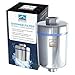 Geneva Bathworks Shower Filter for Hard Water - Universal Inline Showerhead Filter Removes Chlorine and Softens Bath Water for the Luxury Swiss Spa Experience - Enjoy Pure Filtered Shower Head Water.
