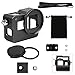 SHOOT Aluminium Alloy Skeleton Protective Housing Metal Case with Back Cover and 52mm UV Filter for GoPro Hero 6/Hero(2018) Action Camera