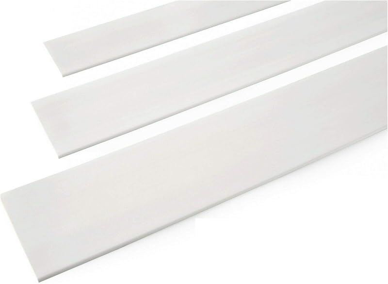 Cezar 6m Flat PVC Architrave White Door Window Trim 236.22in 100mm