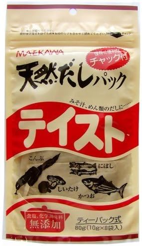 Pack taste It's Maekawa natural (tea pack type) 10gX8 bags input
