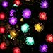 LUCKLED Chuzzle Ball Solar String Lights, 23ft 50 LED Fairy Halloween Decorative Solar Lights for Outdoor, Home, Lawn, Garden, Patio, Party Halloween and Holiday Decorations (Multi-Color)