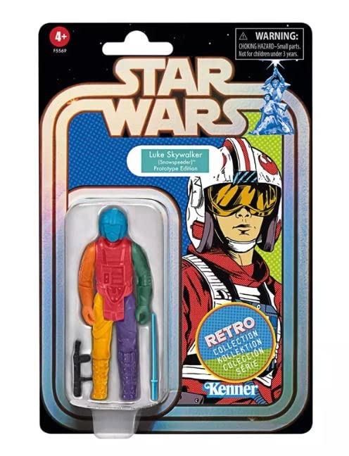 Star Wars Retro Collection Prototype Edition Articulated Action Figure Exclusive (Luke Skywalker (Snowspeeder))