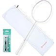 KUMPOO Professional Badminton Racket, Carbon Fiber Badminton Racket Set with Grip&Bag, Pro Badminton Racquet Lightweight for Beginner, Intermediate Players Outdoor Games Training