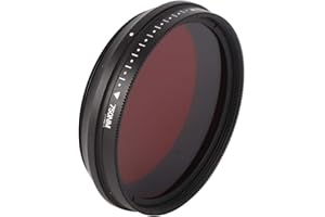 GLOGLOW Filters and Accessories Filter, Aluminum Alloy, Rotating, 530nm to 750nm Wavelength, for Infrared Photography, 43mm/4