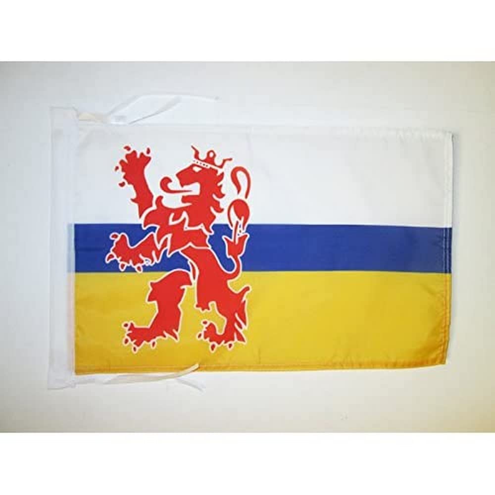 AZ FLAG - Province of Limburg Flag - 18'' x 12'' - 100% Polyester Limburg Small Banner with Two Cords - Fade Resistant - Vivid Colors - 18x12 in - 45x30 Cm