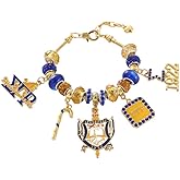 HUSURU 1922 Sorority Bracelet for Women Sigmaa Gamma Rho Gift SGRho Inspire Greek Greece Sorority Gift
