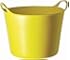 Tubtrugs SP26YF Flexible Yellow Medium 26 Liter/6.9 Gallon Capacity