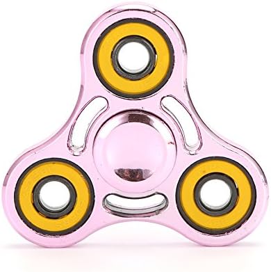 Fidget hand spinner - Twiddle Toy to Reduce Stress and Relieve Anxiety. A friend helps you, your Children Focus and Stay Awake. Great gift for Adults and Kids with ADHD or Autism (AlloyPurple)
