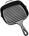Pre-Seasoned Cast-Iron Square Grill Pan (10.5-inch) - Utopia Kitchen