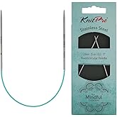 KnitPro The Mindful Collection Fixed Circular Needles 10" (25cm) | US Size 0 (2mm)