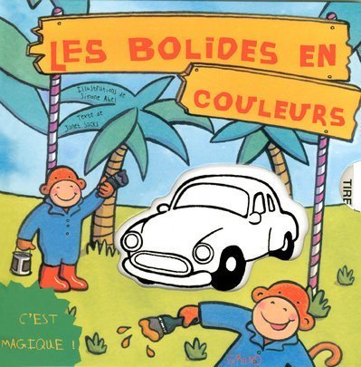 Les  bolides en couleurs