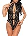 Avidlove One Piece Lingerie For Women Teddy Lace Babydoll Bodysuit