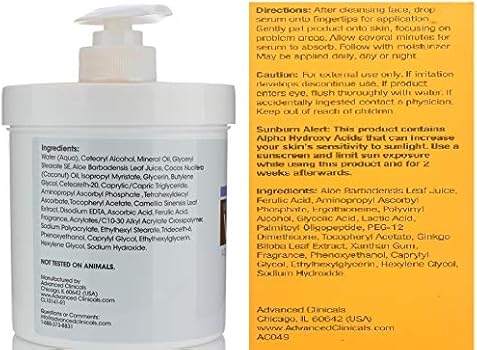 advanced clinicals skin care