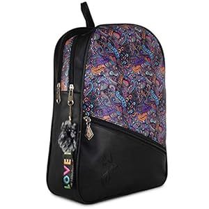 Deefly PU Leather Women Backpack | bag for girls | stylish pattern bag