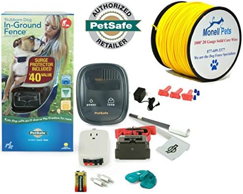 Monell Pets Petsafe Stubborn Large Dog In-Ground Electric Fence PIG00-10777 20 Gauge 1000'