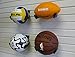 SAAINT Decorative Black Basketball Rack, Basketball Wall Hanger, Plastic Ball Claw