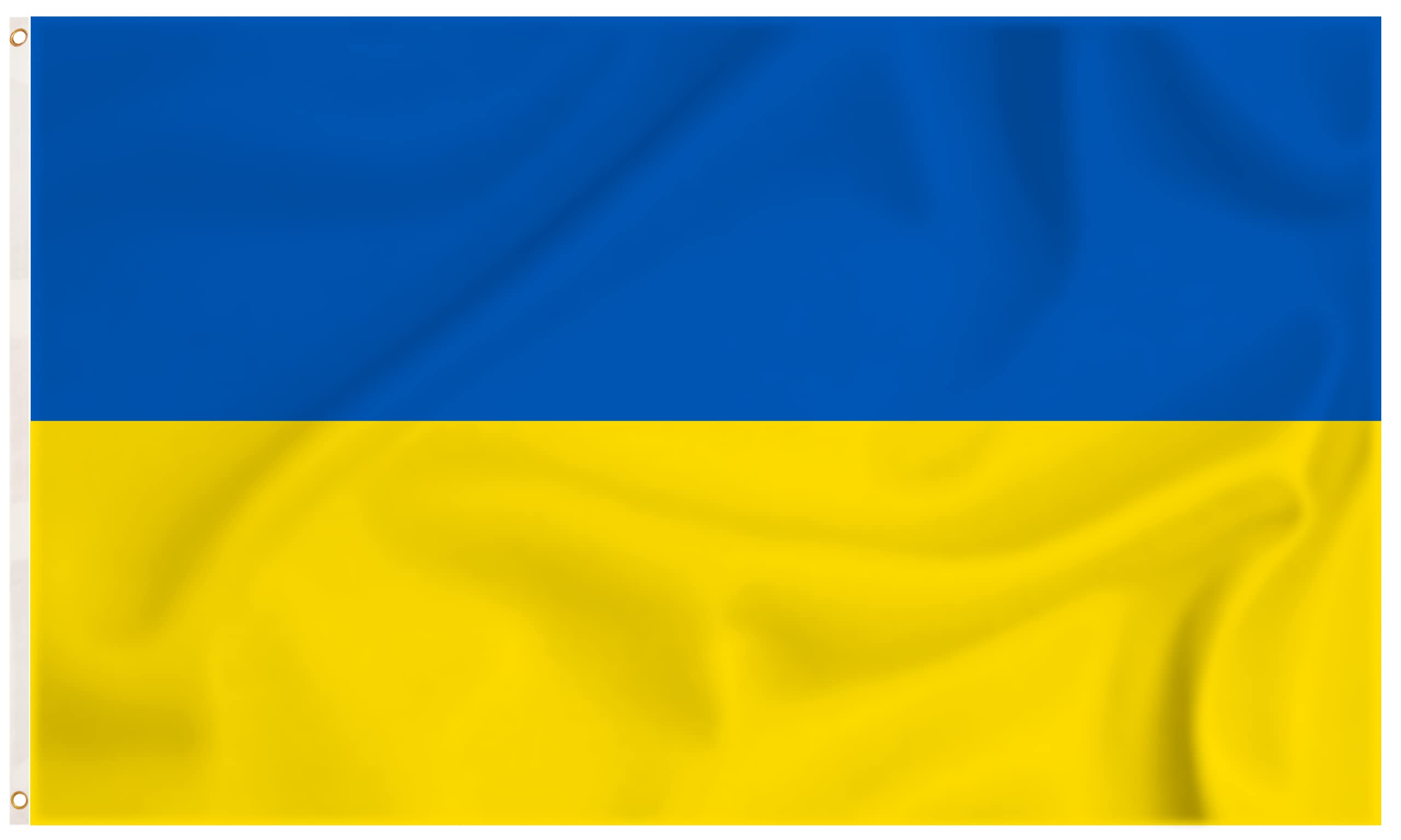 Storm&Lighthouse Ukraine Flag Ukrainian Flag European Flags 5ft x 3ft with Eyelets