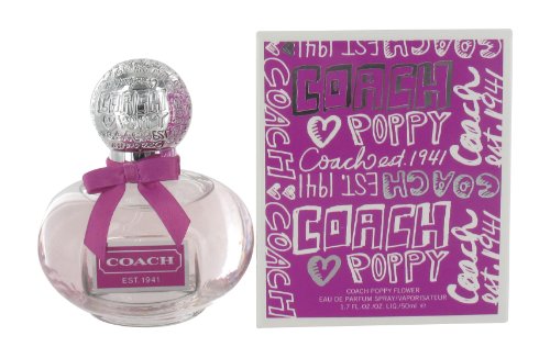 Coach Poppy Flower Eau de Parfum Spray for Women, 1.7 Ounce