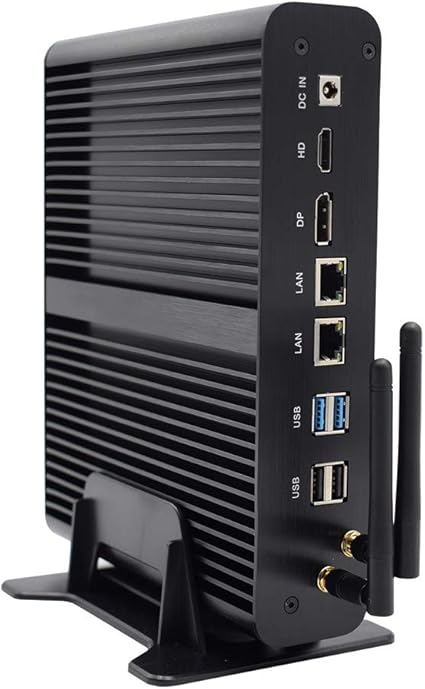 Mini Ordinateur De Bureau Sans Ventilateur Mini Pc Intel Kaby Lake R Core I7 7560u 4k