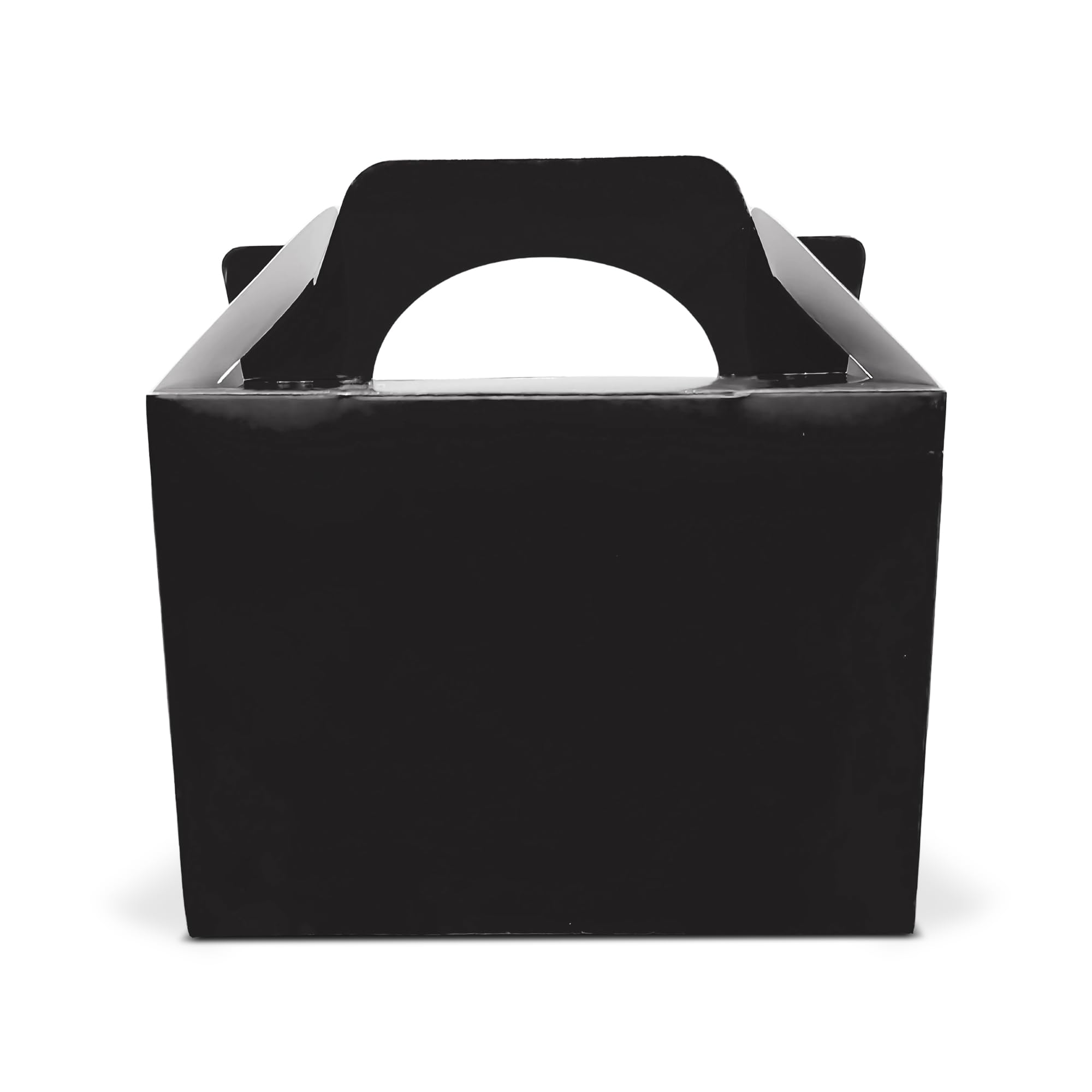 Lotus 50-Pack Kids’ Party Favor Boxes–Stylish Black Treat Containers for Birthdays,Halloween,Picnics & Fun Celebrations|Perfect for Loot Bags,Gifts & Party Favors|Eye-Catching for Any Occasion(Black)