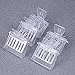 VORCOOL 5pcs Beekeeping Queen Bee Cage Catcher Clips - Transparent Plastic