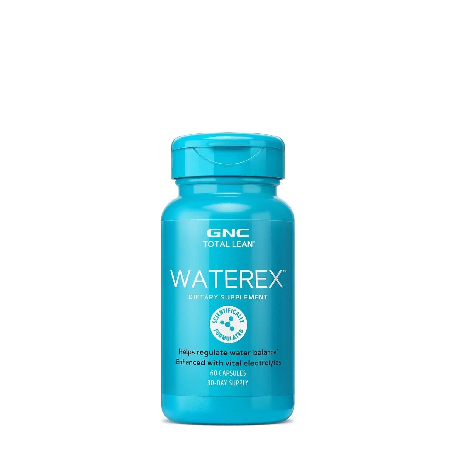GNC Total Lean Waterex — Helps Regulate Water Balance — 60 Capsules