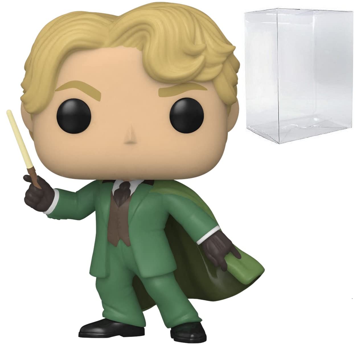 Harry Potter Chamber of Secrets 20th Anniversary - Gilderoy Lockhart Funko Pop! Vinyl Figure (Bundled with Compatible Pop Box Protector Case), Multicolor, 3.75 inches