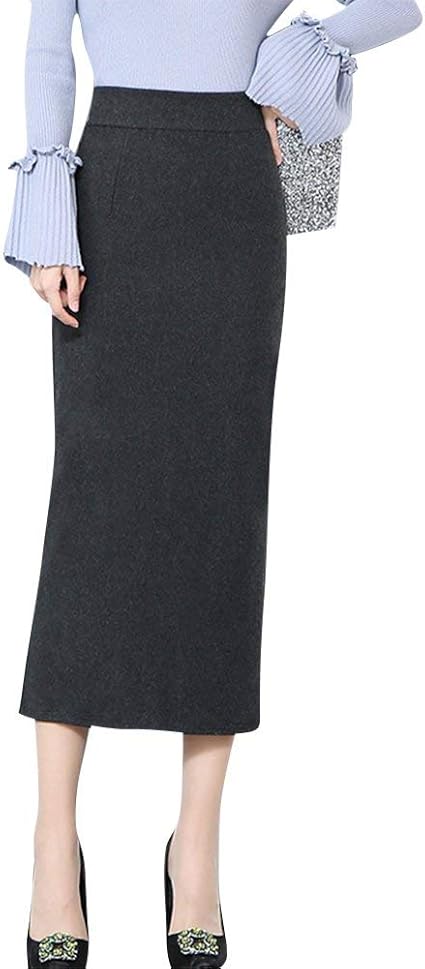 Amazon 女性のスカート春夏のファッションの女の子シックなビーチスカート夏のスカートレディースペンシルスカートパッケージハイストレッチビジネスカジュアルミディスカート スカート 通販