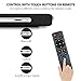 TV Sound System, Sparkwav 2.1 Channel SoundBar for TV 35 Inch 60W Wired and Wireless Bluetooth Audio Home Theater Surround Speakers with 2 Tweeters, 4 Subwoofers, Optical, USB, Wall Mount