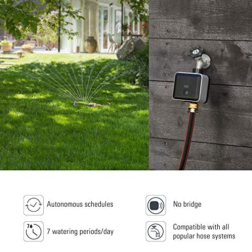 Eve Aqua - Apple HomeKit Smart Home, Smart Water Controller for Sprinkler or Irrigation System, Automate with Schedules, Bluetooth, App Compatibility (Not Thread Enabled)