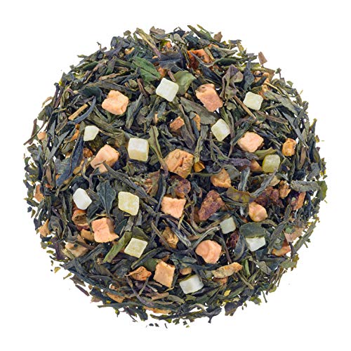 Abraham`s Tea House 1kg Lächelnde Sonne - aromatisierter Früchtetee / Grüntee – Bild 3