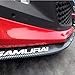 ByLucky- Special Universal Rubber Carbon Fiber Bumper Front Lip;Suitable for Side Skirt Lip Separator! Front Bumper Lip Spoilers,100% Waterproof and Durable(2.5m,Black)