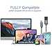 ZOYOL Type C Cable, USB Type C to Type A Reversible Connector Macbook, LG G5, Nexus, ChromeBook, Charging Cable Data Sync Cord, Grey - 3 Pack(3ft 4.5ft 6ft)