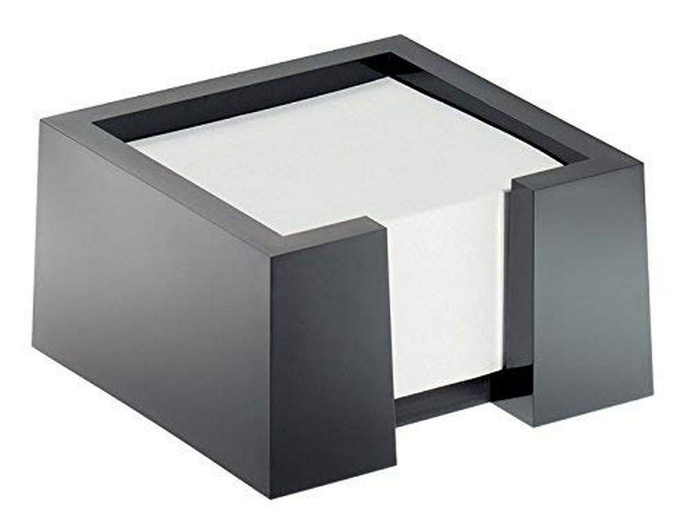 Durable 772401 Cubo Note Box, Black, with 500 Notes in 90 x 90 mm format
