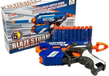 Hobnot™ Soft Bullet Gun with 10 Foam Bullets & Suction Dart Bullets ( Gun)