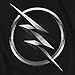 Popfunk The Flash TV Series Zoom Logo T-Shirt & Stickers (Medium, Black)