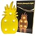 Yellow Pineapple LED Battery Light,Ymhxcy [Chistmas][Birthday party] Kids Room, Living Room, Wedding Party Decor Deco Lamp Romantic Night Table Lamp Home